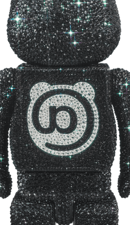 Bearbrick x Lights Style CRYSTAL DECORATE ONE OF KIND 400%
