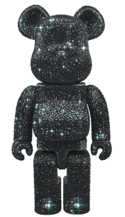 Bearbrick x Lights Style CRYSTAL DECORATE ONE OF KIND 400%