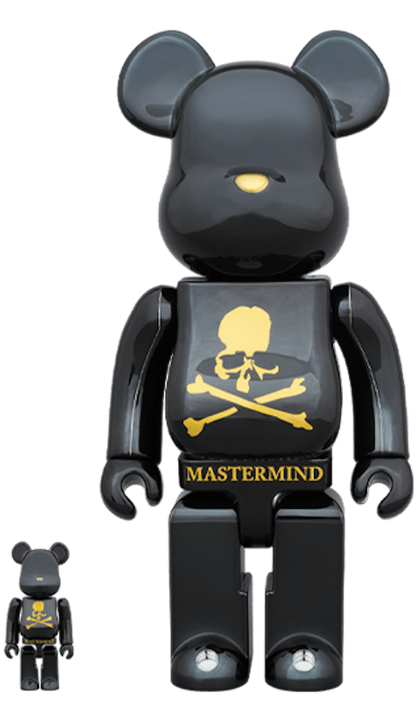 Bearbrick x MASTERMIND WORLD 100% & 400% Set