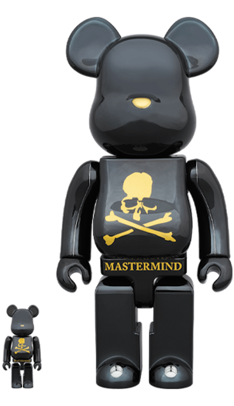 Bearbrick x MASTERMIND WORLD 100% & 400% Set
