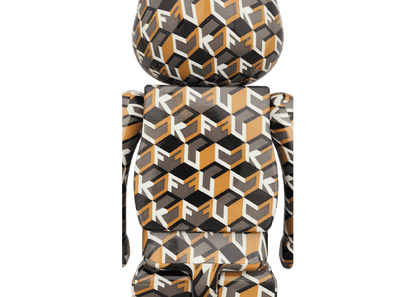 Bearbrick x MEDICOM UNDERCOVER FUCK 100% & 400% Set Multicolor