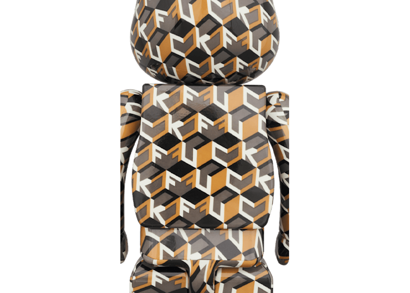 Bearbrick x MEDICOM UNDERCOVER FUCK 100% & 400% Set Multicolor