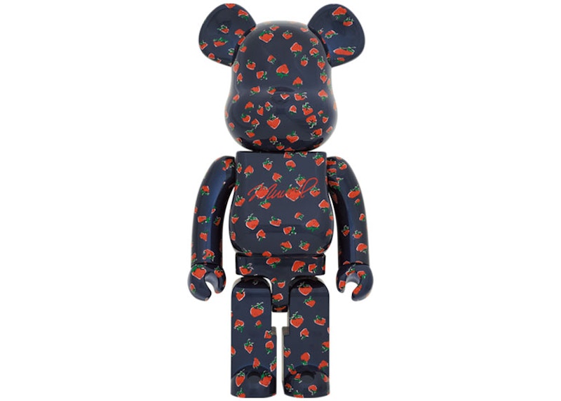 Bearbrick x MUVEIL Strawberry Pattern 1000%