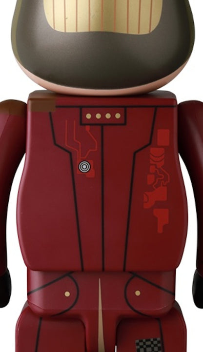 Bearbrick x Marvel Guardians of the Galaxy Vol. 3 Star-Lord 100% & 400% Set