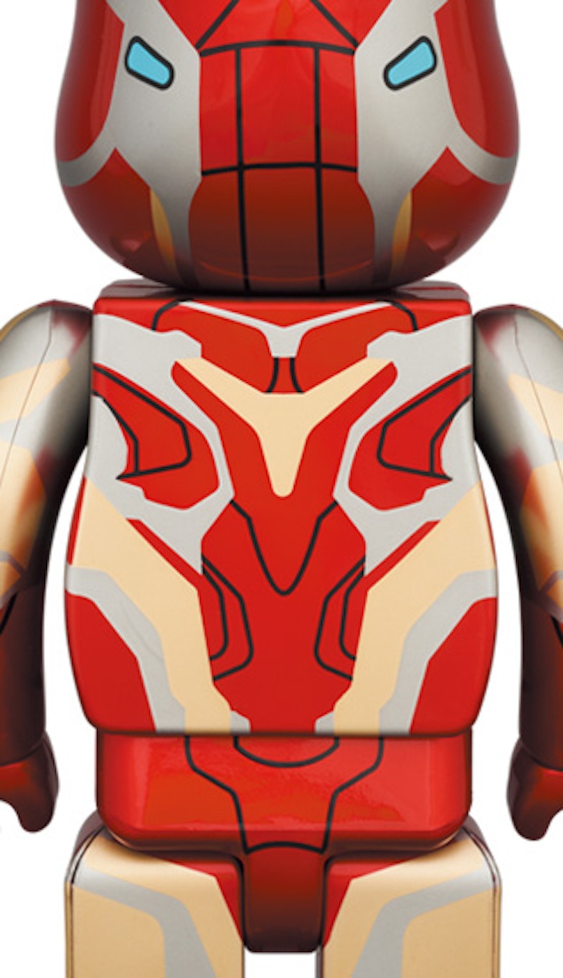 Bearbrick x Marvel Iron Man Mark 85 100% & 400% Set