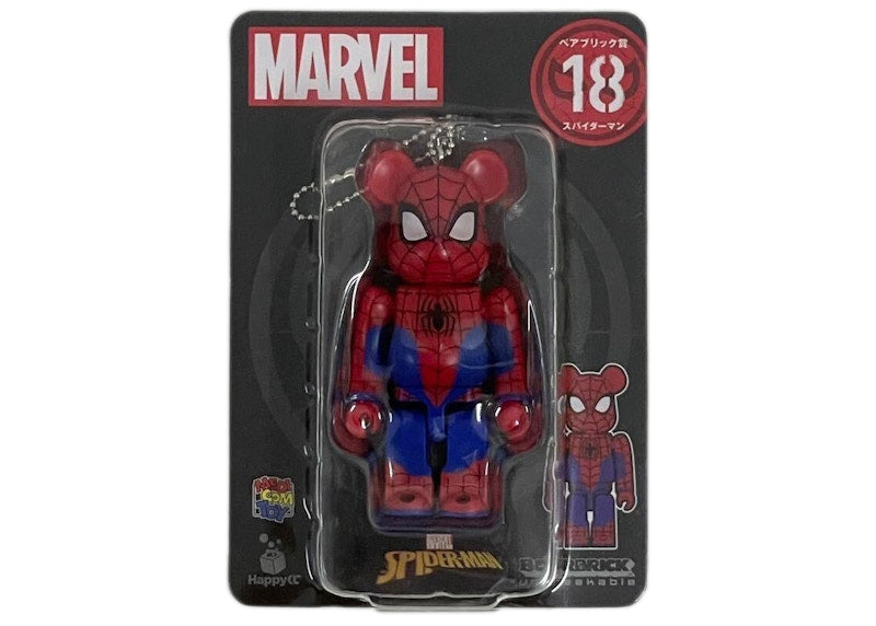 Bearbrick x Marvel Spider-Man Happy Lottery #18 100%