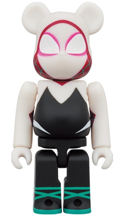 Bearbrick x Marvel Spider-Man: Into the Spider-Verse Spider-Gwen 100% & 400% Set