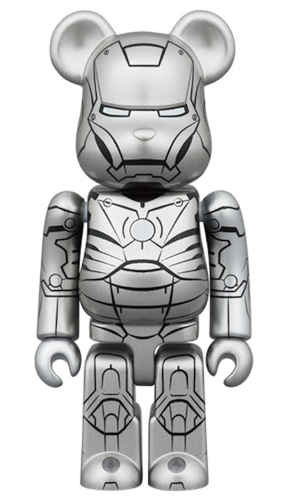 Bearbrick x Marvel The Infinity Saga Iron Man Mark II 100% & 400% Set