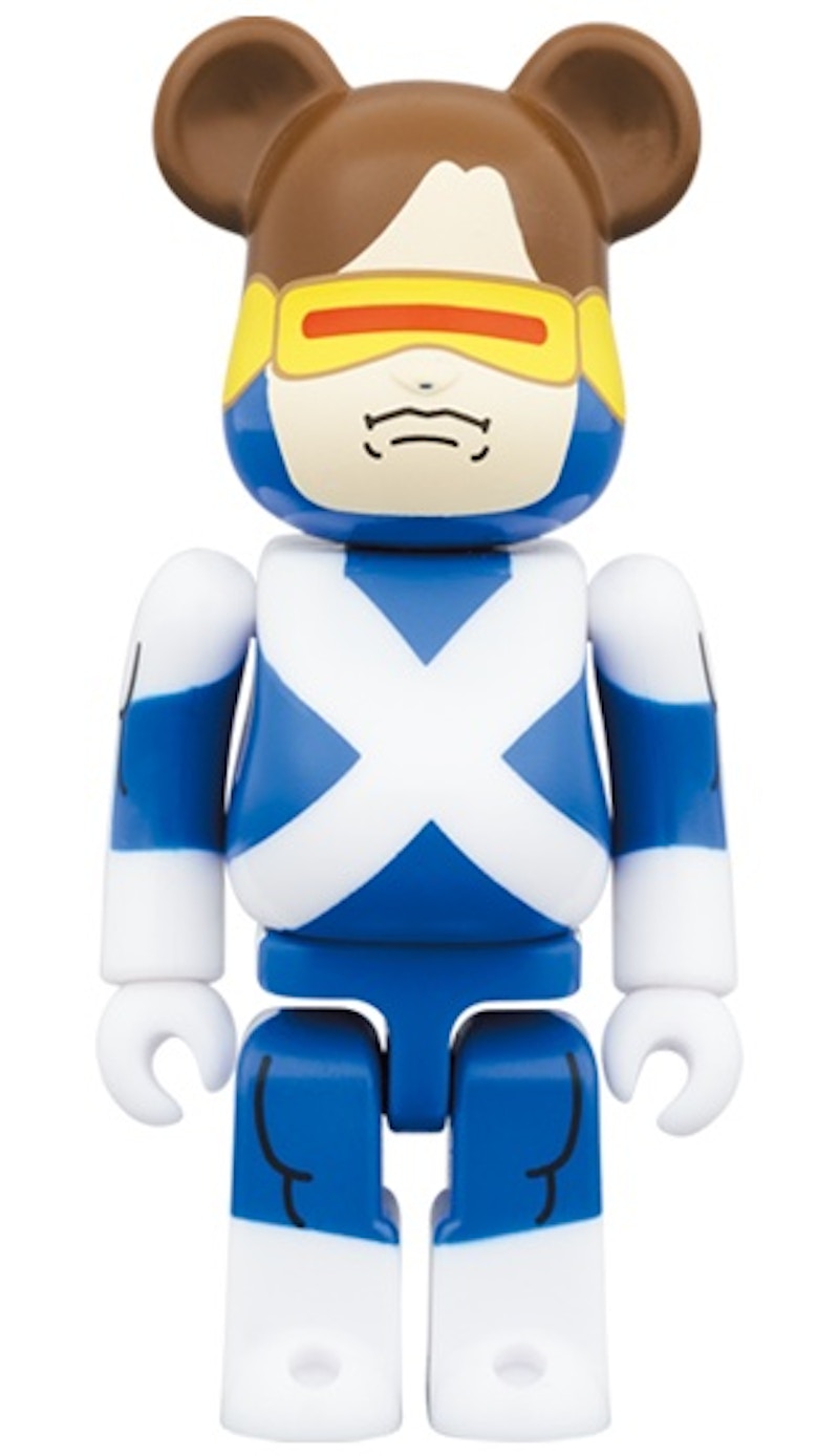 Bearbrick x Marvel X-Men Cyclops (Variant Suit Ver.) 100% & 400% Set