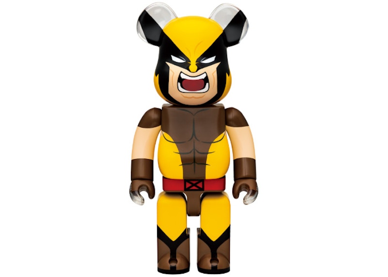 Bearbrick x Marvel X-Men Happy Lottery Wolverine (Brown Costume) 400%