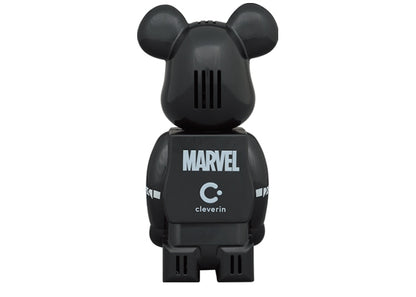 Bearbrick x Marvel x Cleverin Black Panther Air Freshener Black