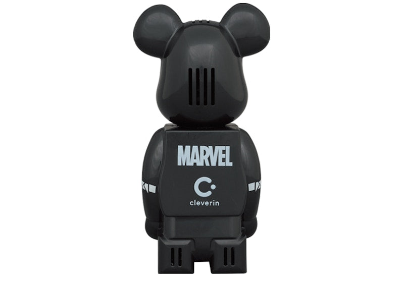 Bearbrick x Marvel x Cleverin Black Panther Air Freshener Black