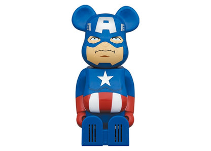 Bearbrick x Marvel x Cleverin Captain America Air Freshener Blue