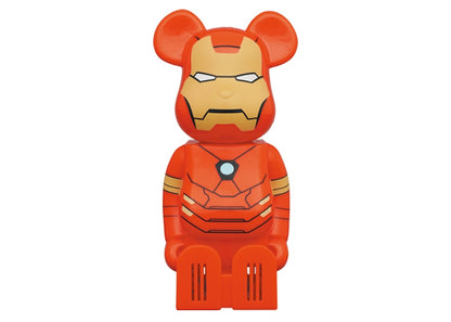 Bearbrick x Marvel x Cleverin Iron Man Air Freshener Red