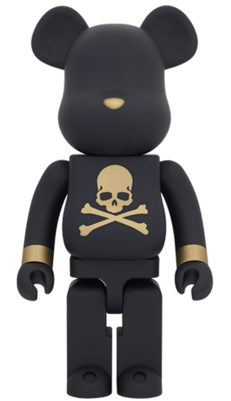 Bearbrick x Mastermind Japan x Sense 1000% Black