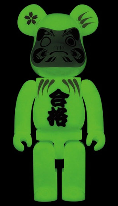 Bearbrick x Medicom Daruma Pass Luminous 400%