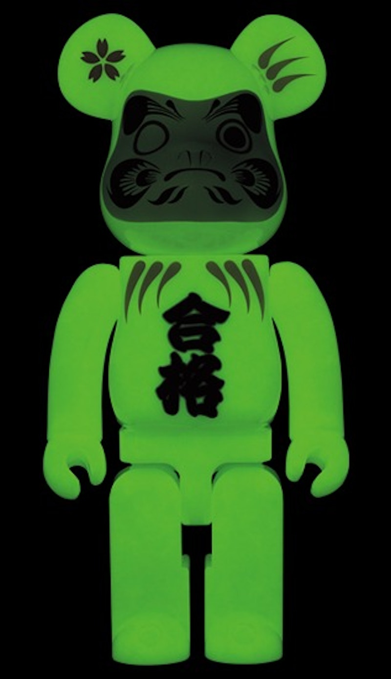 Bearbrick x Medicom Daruma Pass Luminous 400%