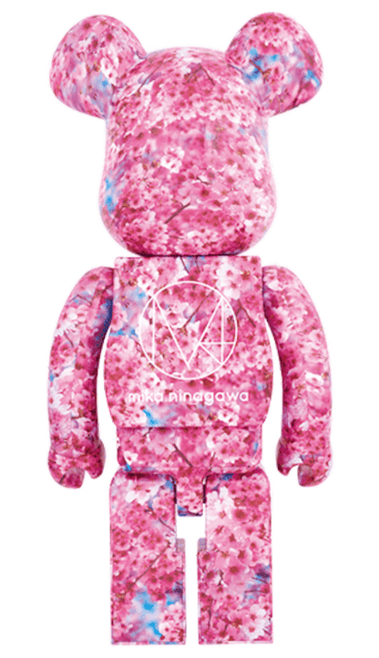 Bearbrick x Mika Ninagawa Sakura 1000% Pink