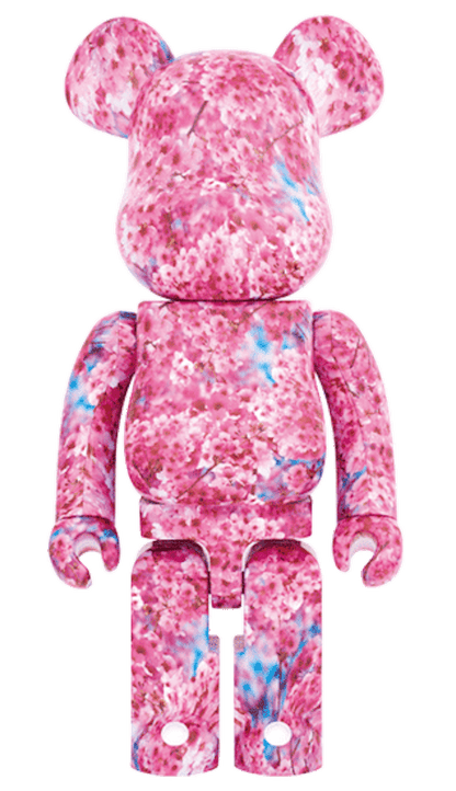 Bearbrick x Mika Ninagawa Sakura 1000% Pink