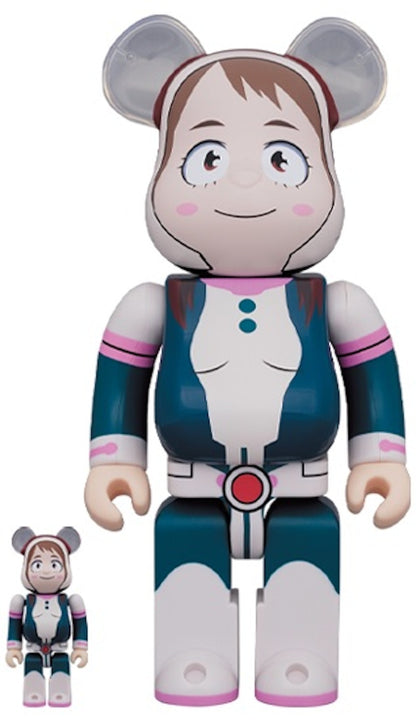 Bearbrick x My Hero Academia Ochako Uraraka 100% & 400% Set