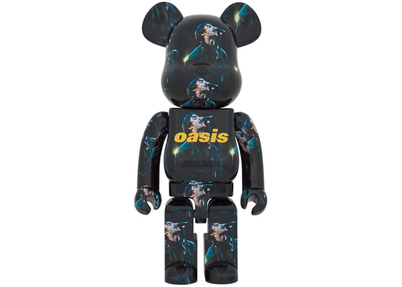 Bearbrick x Oasis Knebworth 1996 (Liam Gallagher) 1000%