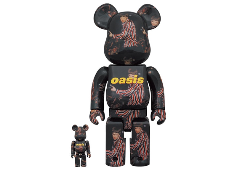 Bearbrick x Oasis Knebworth 1996 (Noel Gallagher) 100% & 400% Set