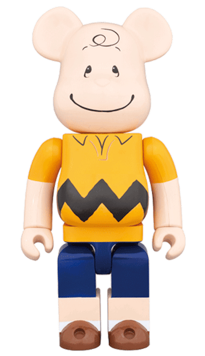 Bearbrick x Peanuts Charlie Brown 2017 Version 1000% Multi