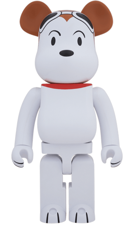 Bearbrick x Peanuts Snoopy Flying Ace 1000% Multi