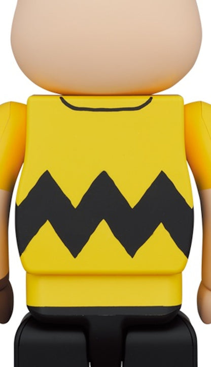 Bearbrick x Peanuts x MLB New York Mets Charlie Brown 1000%