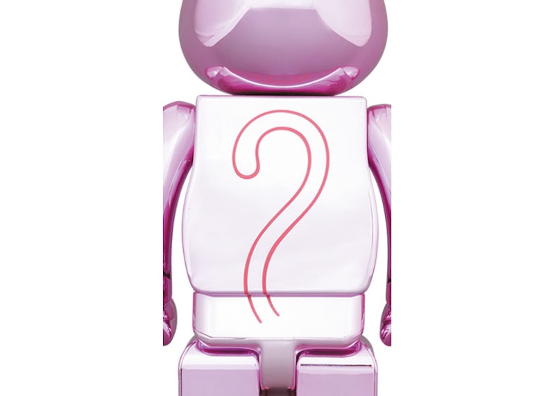 Bearbrick x Pink Panther 100% & 400% Set Chrome Ver.