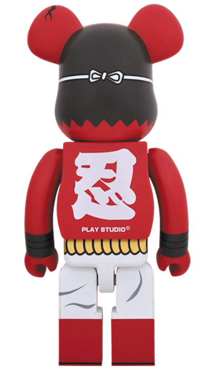 Bearbrick x Play Studio Akanobu Shinobu 1000% Multi