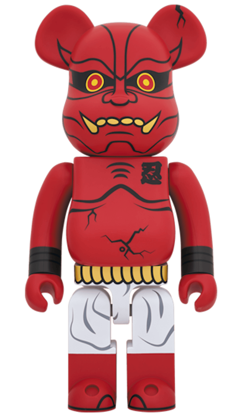 Bearbrick x Play Studio Akanobu Shinobu 1000% Multi