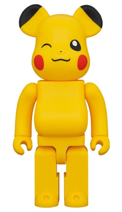 Bearbrick x Pokémon Pikachu Female Ver. 400% Yellow