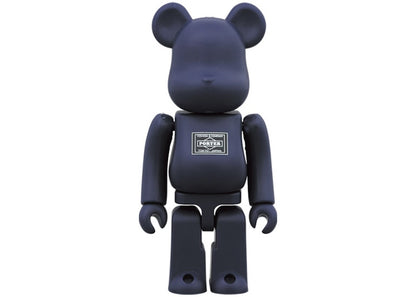 Bearbrick x Porter Tanker 100% & 400% Set Iron Blue