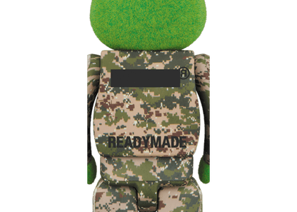 Bearbrick x READYMADE x FCReal Bristol 100% & 400% Set Green Multicolor