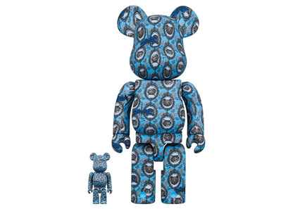 Bearbrick x ROBE JAPONICA (Mirror) 100% & 400% Set