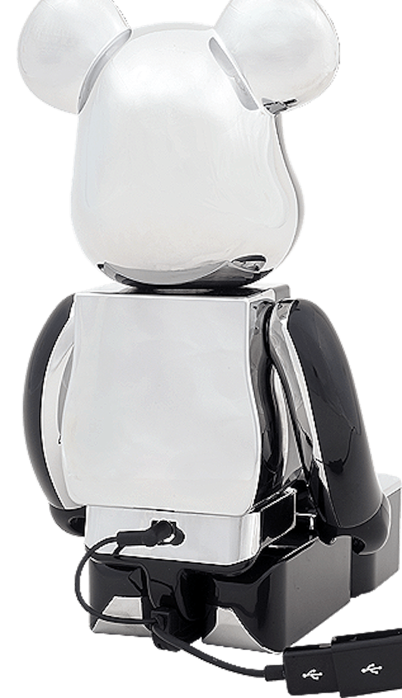 Bearbrick x Radius Speaker System 400% Black