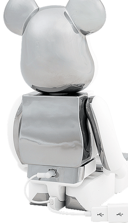 Bearbrick x Radius Speaker System 400% White