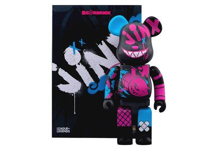 Bearbrick x Riot Games Jinx 100% & 400% Set