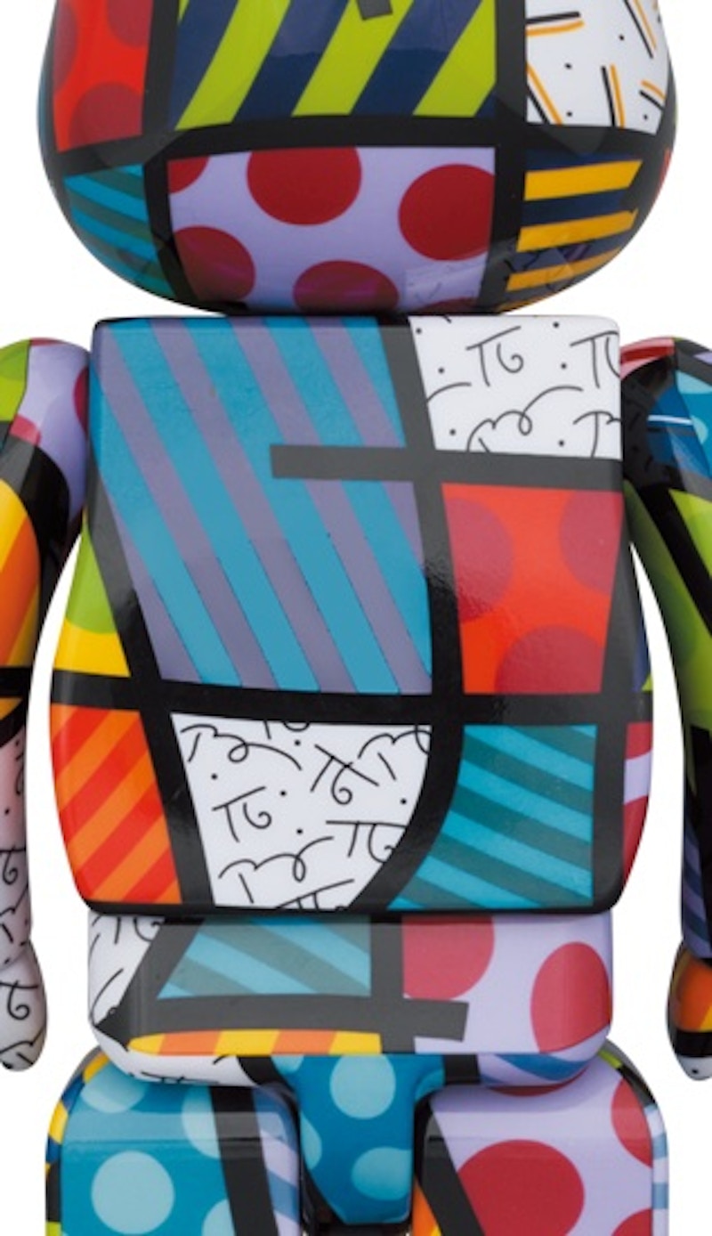 Bearbrick x Romero Britto 100% & 400% Set