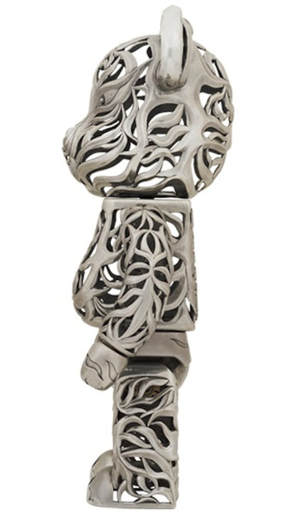 Bearbrick x Royal Selangor Tiger 400% Silver