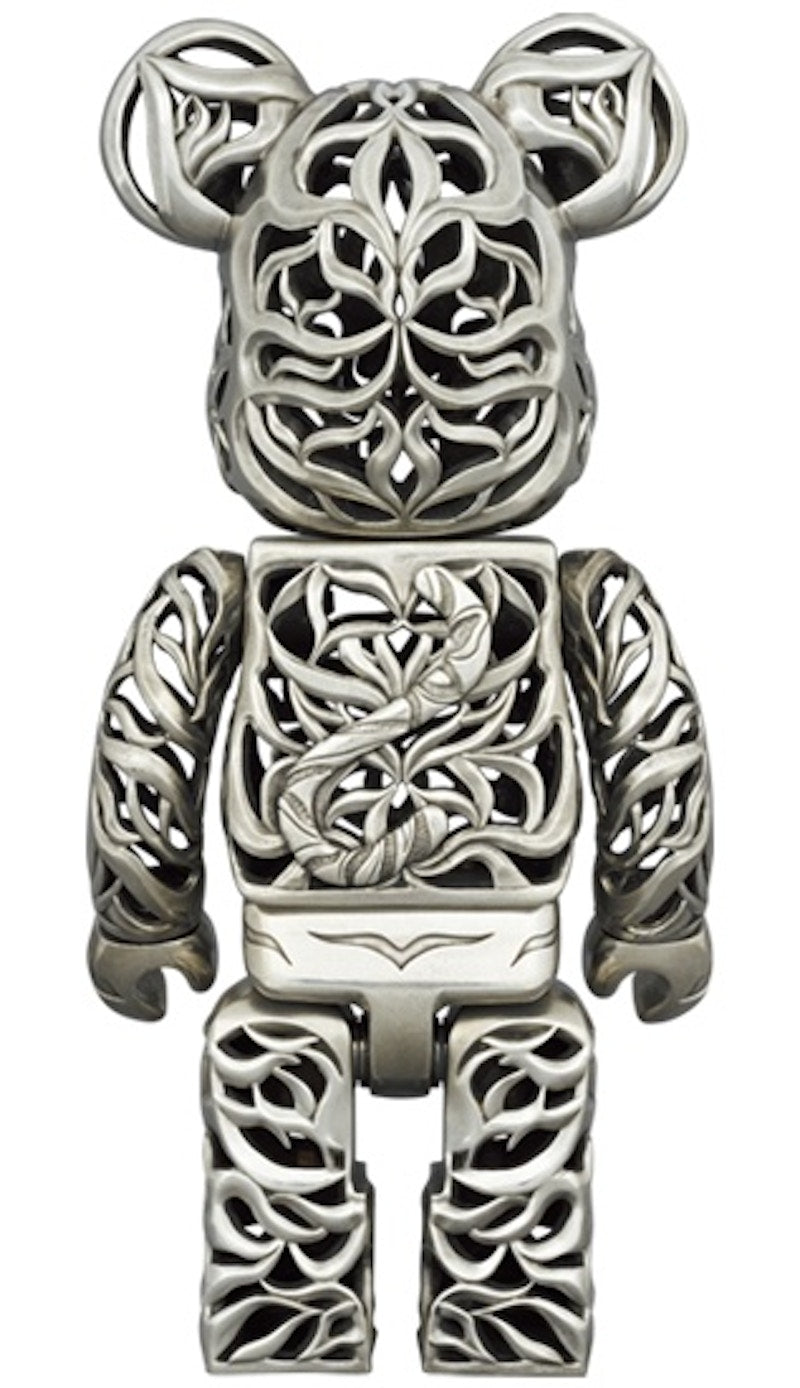 Bearbrick x Royal Selangor Tiger 400% Silver