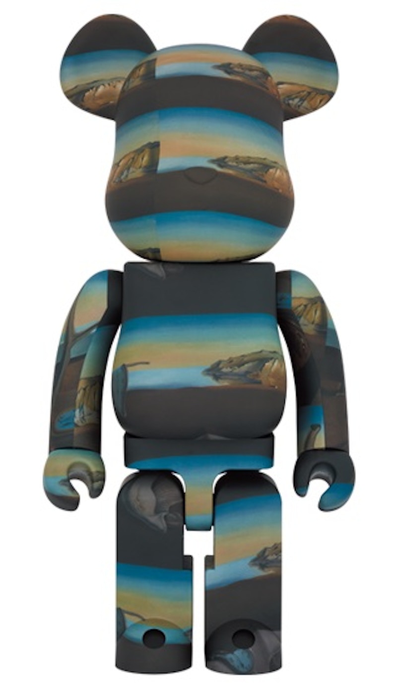 Bearbrick x Salvador Dali The Persistence of Memory 1000%