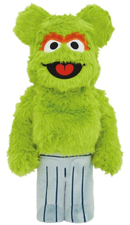Bearbrick x Sesame Street Oscar the Grouch Costume Ver. 1000%