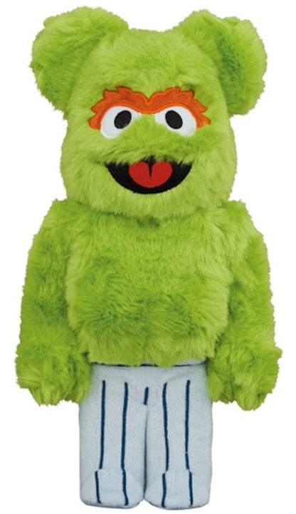 Bearbrick x Sesame Street Oscar the Grouch Costume Ver. 400%