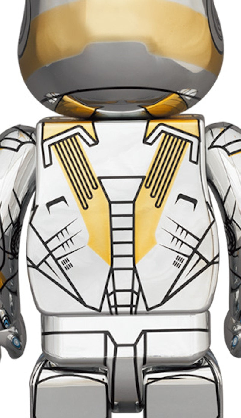 Bearbrick x Sorayama x Marvel Iron Man 100% & 400% Set