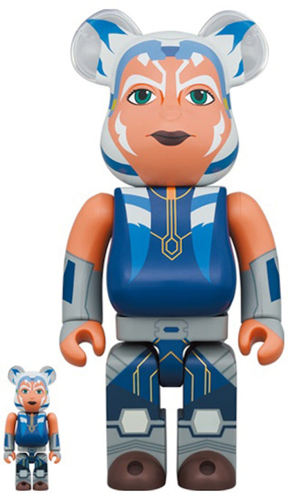 Bearbrick x Star Wars Ahsoka Tano (The Clone Wars Ver.) 100% & 400% Set