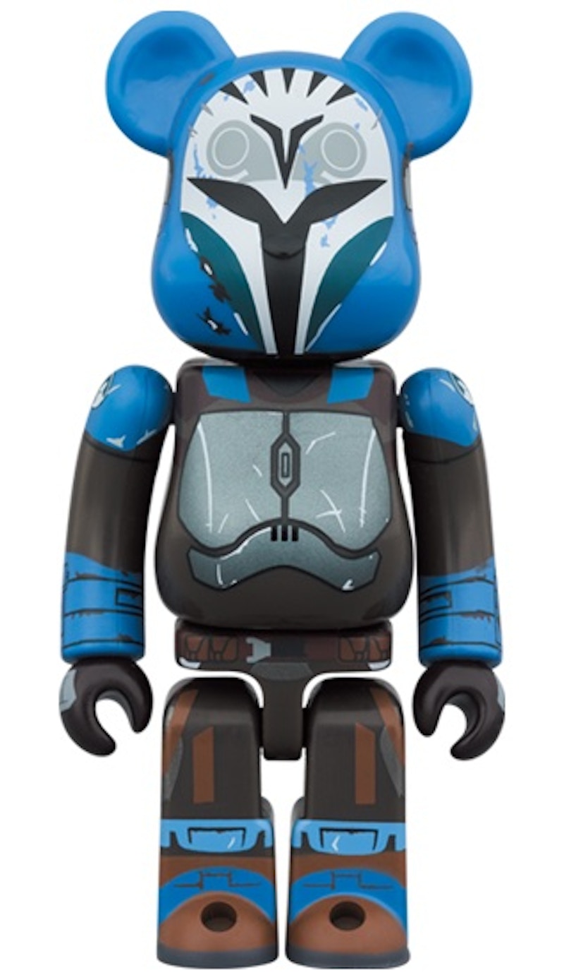 Bearbrick x Star Wars Bo-Katan Kryze (The Mandalorian Ver.) 100% & 400% Set