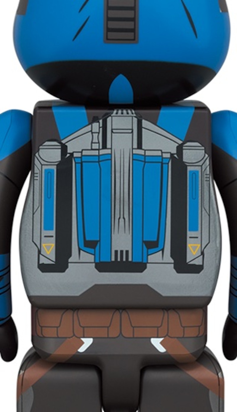 Bearbrick x Star Wars Bo-Katan Kryze (The Mandalorian Ver.) 100% & 400% Set