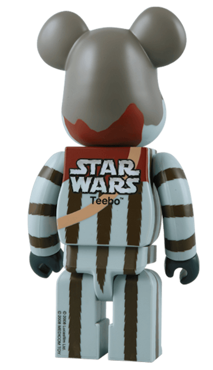 Bearbrick x Star Wars Teebo 400% Blue